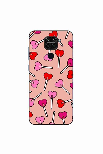 OEM Θήκη συμβατή με Xiaomi Redmi Note 9, από σιλικόνη gel TPU, με σχέδιο καρδ...
