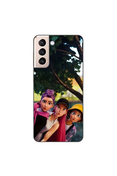 OEM Θήκη συμβατή με Samsung Galaxy S21 Σιλικόνης Gel TPU Μοντέλο KPop Demon H...