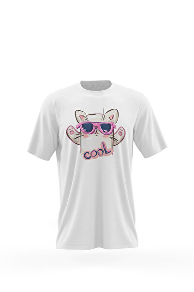 iLovePrints Μπλούζα Animal Cool Γάτα