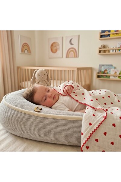 ruhaay Summer Printed Single Layer Muslin Fabric Multi-Purpose Baby Swaddle B...
