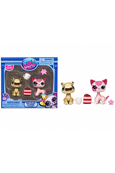 Littlest Pet Shop Minişler İkili Evcil Hayvan Figür Seti Aksesuarlı Koleksiyo...