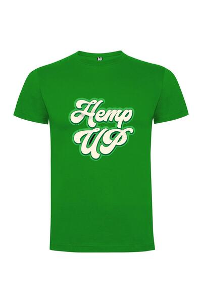 iLovePrints Hemp Up Sticker Chic Tshirt