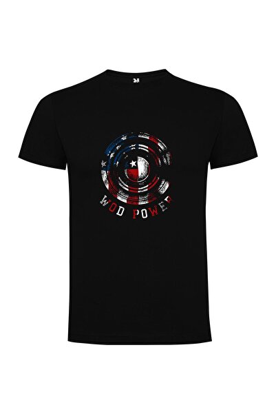 iLovePrints Wild Power Circle Tshirt