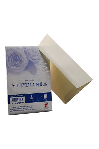 MC Micostore Plic color pentru invitatie Colorarte Vittoria, ivory, 120g/mp, ...