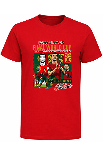 Efendioğlu Design تي شيرت مطبوع عليه The Last Dance Ronald's World Cup 2026 ا...