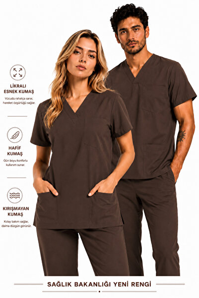 Raven Uniform Медицински униформи от ликра, за медицински сестри, лекари, фар...