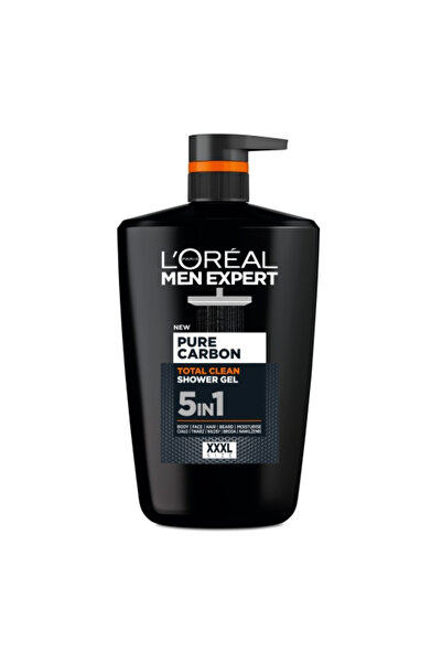 L'Oreal Paris Gel de duș 5 în 1, L'Oréal Paris Men Expert Pure Carbon, 1 L