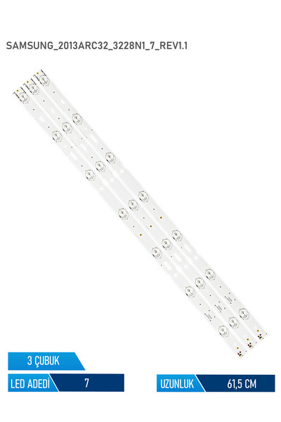 Arçelik AL32L 5421 4B 3 Parça 32 inc Tv Led Bar