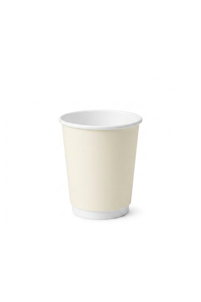 sunpack White Paper Coffee Cups 8oz – Pack of 20
