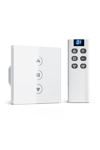 Dotail Comutator pentru jaluzele/rulouri, Telecomandă RF, Control 1-8 canale,...