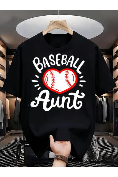 NOURAM تي شيرت برسومات مضحكة من نوع Baseball Aunt Auntie Cro، فكرة هدية مثالي...