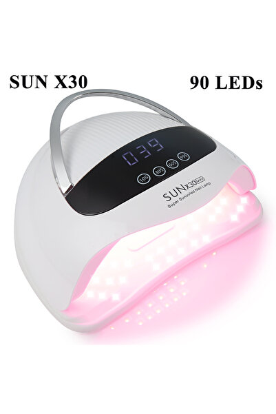 choice2 EU Plug SUN X30MAX SUN X30MAX 90LEDs UV LED Nail Lamp For Gel Polish ...