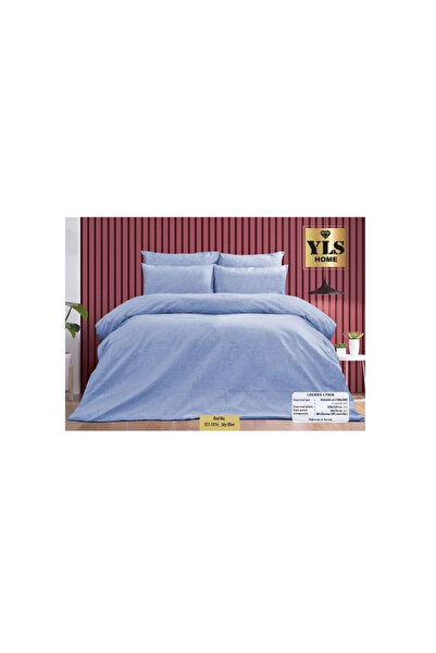 yls home Lenjerie pentru pat dubla 4 piese, 2 persoane , 220X240 cm