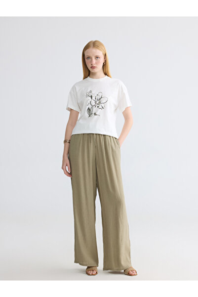 LC Waikiki Pantaloni de damă cu talie elastică