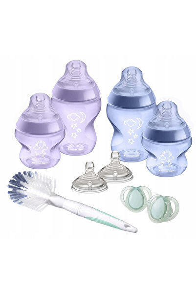 tommee tippee Set biberoane Closer to Nature, 0m+, anti-colici, fără BPA