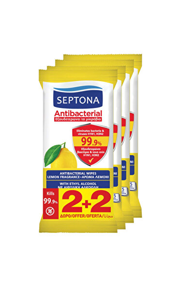 Septona Servetele umede Lamaie, Septona, 4x15 buc
