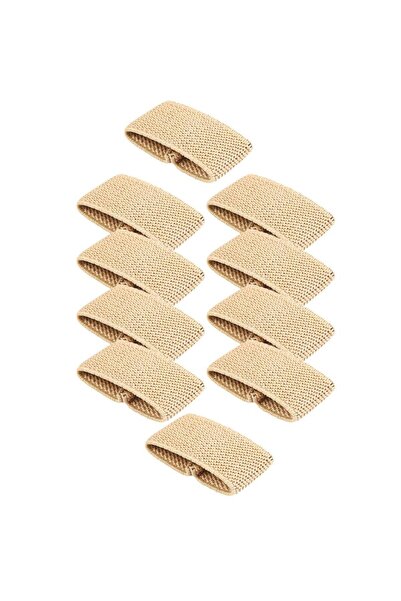 Choice3 Khaki 10x Elastic Belt Keepers Webbing Holder Strap Organizer Nylon f...