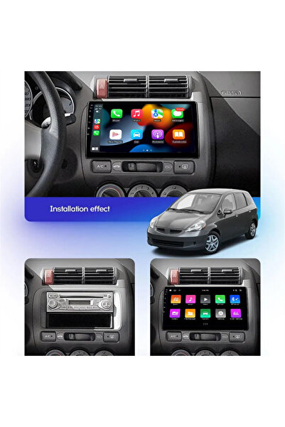 Carplayer شاشة أندرويد لهوندا سيتي موديل 2004-2007، 6 جيجابايت رام، 128 جيجاب...