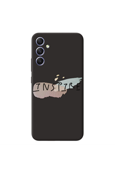 Other Samsung A15 5G Inspire Black Colored Silicone TPU Θήκη