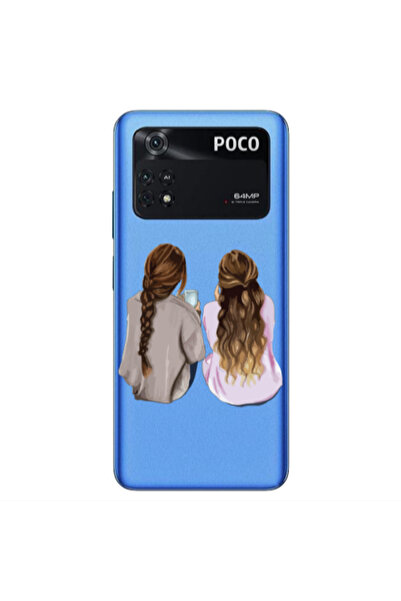 Other Xiaomi Poco M4 Pro 4G Friends Transparent Silicone TPU Θήκη