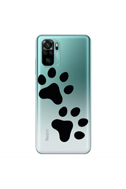 Other Xiaomi Redmi Note 10S Paws Transparent Silicone TPU Θήκη