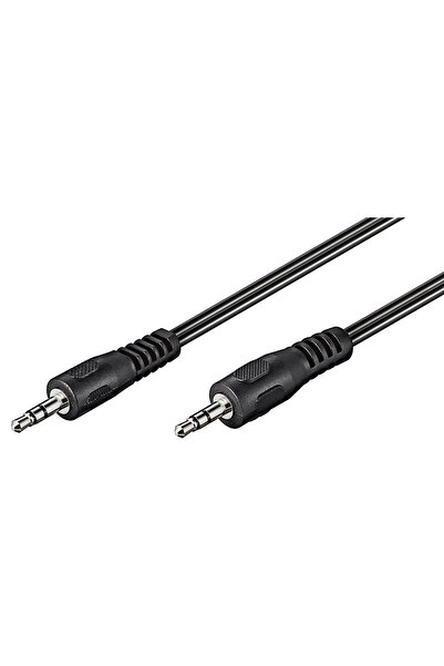goobay καλώδιο ήχου 3.5mm 50019, 3 pin stereo, 1.5m, μαύρο
