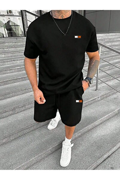 ZEMLİYA Sara Unisex Oversize Shorts Set Short Sleeve T-Shirt Comfortable Fit ...