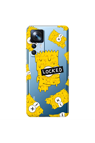 Other Xiaomi Mi 12T Bart Simpson Transparent Silicone TPU Θήκη