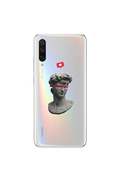 Other Xiaomi Mi 9 Lite Half statue Transparent Silicone TPU Θήκη