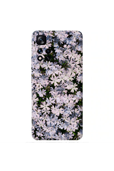 Other Xiaomi Redmi Note 11 Pro 5G Flowers white Transparent Silicone TPU Θήκη