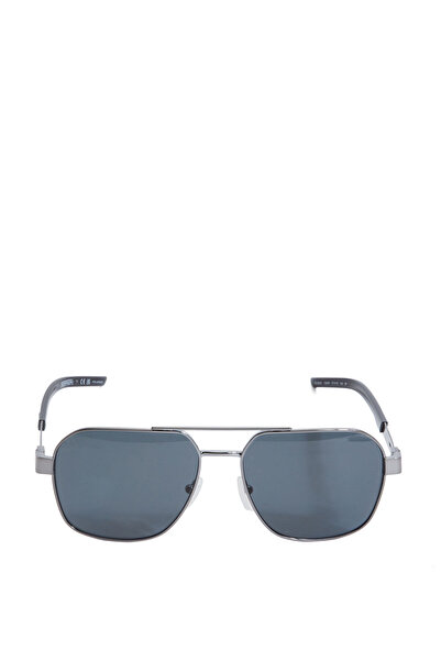 Scuderia Ferrari Silver Men's Sunglasses