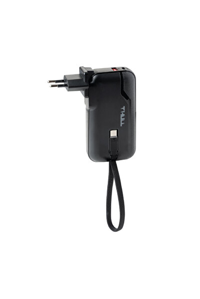 THULL 10000 mAh Powerbank, Hızlı Şarj, Yüksek Kapasite, Taşınabilir, Çoklu Ci...