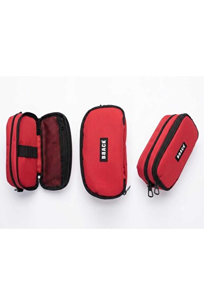 SEYFİKİRTASİYE Fabric Pencil Bag 2 Compartments Large Volume Multifunctional ...