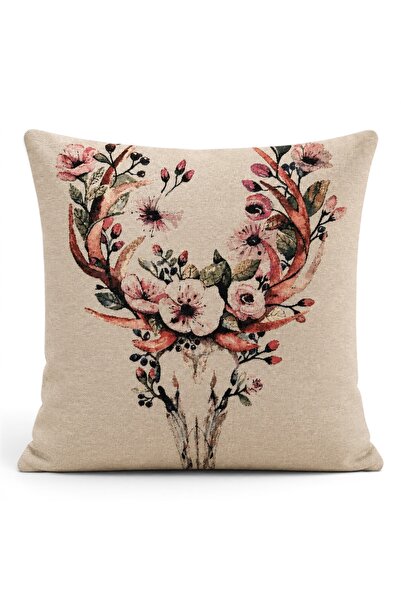 Melih AKSU Goblen Kırlent Pillow Case 43X43 cm Decorative Pillow Case (Withou...