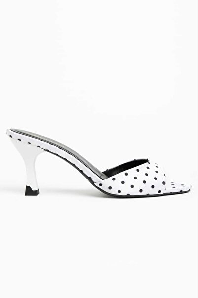 CHICELLA Pissa Polka Dot Women's Heeled Slippers