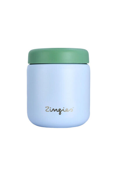 Zingies Γαία Ανοξείδωτο Θερμός Δοχείο Φαγητού Μπλε 470 ml