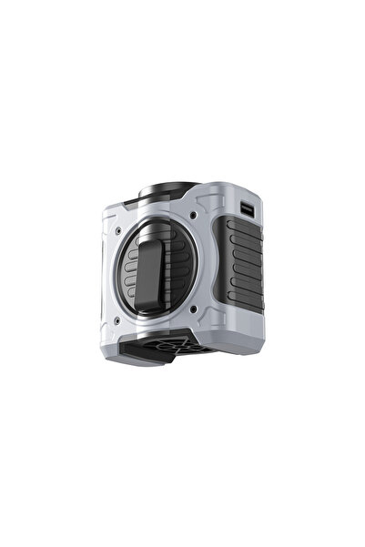 Choice 8000mAh Gray 8000mAh Waist Clip Fan 199 Wind Speeds Refrigeration Hang...