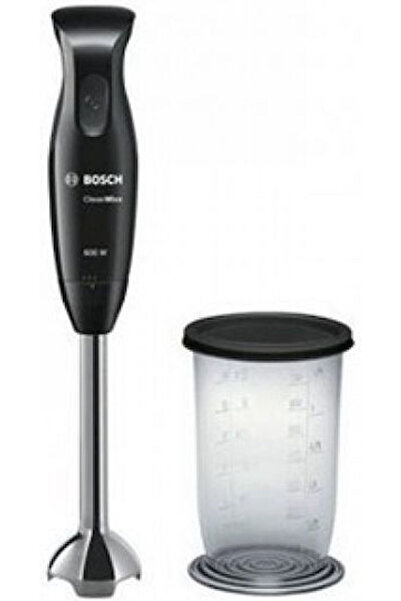 Bosch CleverMixx Ραβδομπλέντερ με ανοξείδωτη ράβδο 600W Μαύρο Κωδικός: MSM2610B