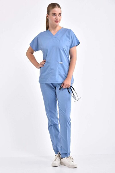 Owlet Medikal Light Blue Surgical Uniform Set