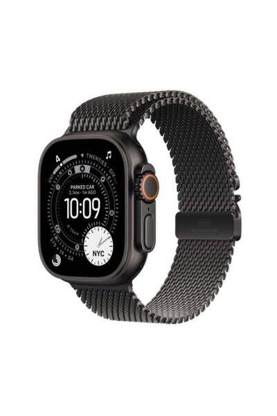 Apple Carcasă neagră din titan pentru ceas Ultra 3 GPS + Cellular, 49 mm, cu ...