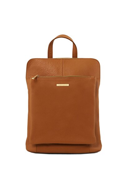 tuscany Leather Rucsac de damă din piele - TL141682 - Cognac