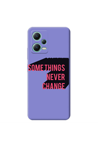 Other Xiaomi Redmi Note 12 Pro 5G Somethings Never Change Purple Colored Sili...