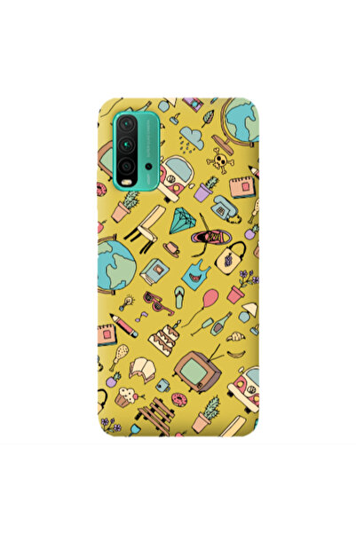 Other Xiaomi Poco M3 Best buds Yellow Colored Silicone TPU Θήκη