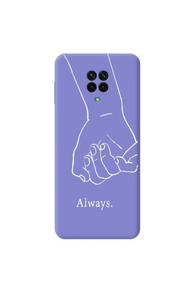 Other Xiaomi Redmi Note 9 Pro Always Purple Colored Silicone TPU Θήκη