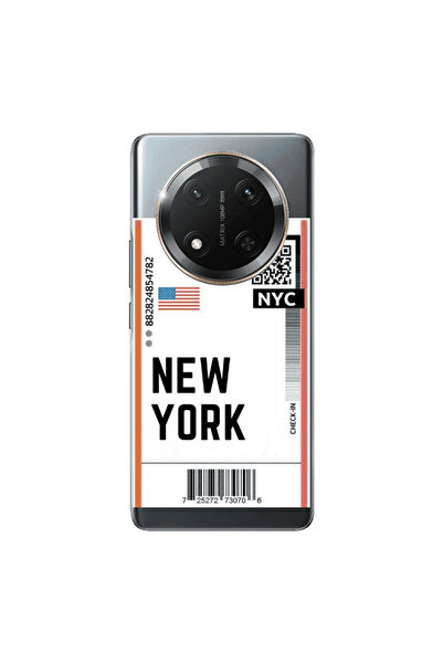 Other Honor Magic 7 Lite New York NYC Transparent Silicone TPU Θήκη