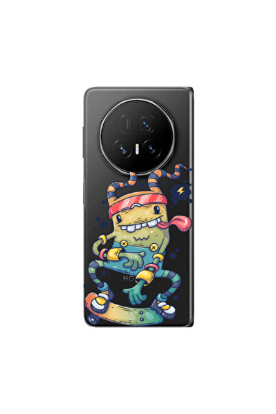 Other Honor Magic V5 Dangerous task Transparent Silicone TPU Θήκη