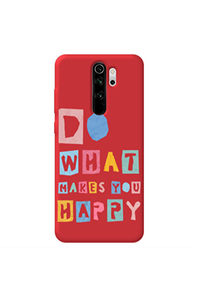 Other Xiaomi Redmi Note 8 Pro Do What Makes Red Colored Silicone TPU Θήκη