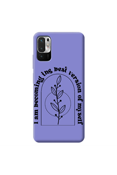Other Xiaomi Redmi Note 10 Pro 5G I am Becoming Purple Colored Silicone TPU Θήκη