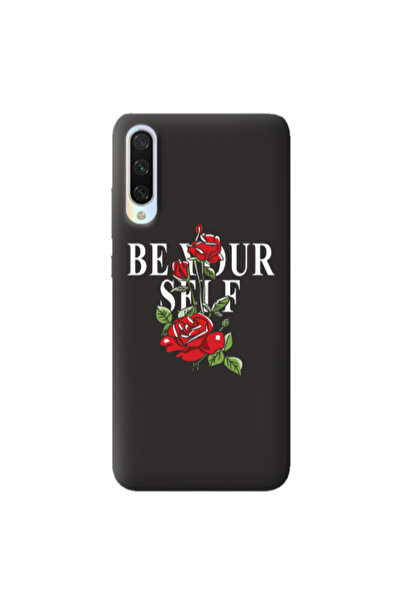 Other Xiaomi Mi 9 Lite Be Your Self Black Colored Silicone TPU Θήκη