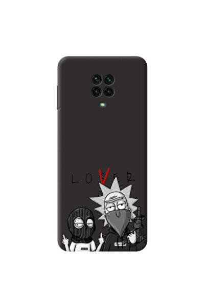 Other Xiaomi Redmi Note 9 Pro Rick Loser Black Colored Silicone TPU Θήκη